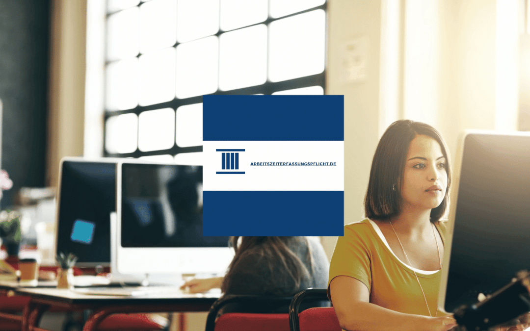 Illustration der modernen Arbeitszeiterfassung mit digitalen Geräten und Kalender, symbolisierend die Änderungen im Arbeitszeitgesetz.