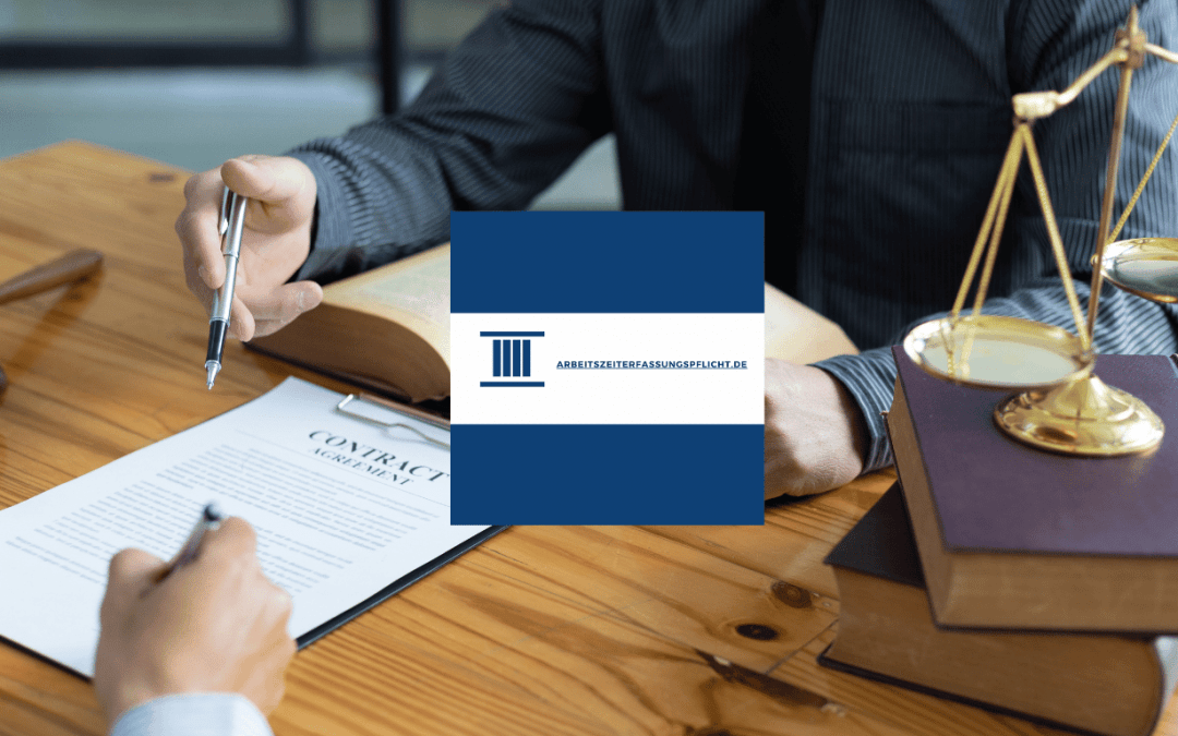 Illustration der modernen Arbeitszeiterfassung mit digitalen Geräten und Kalender, symbolisierend die Änderungen im Arbeitszeitgesetz.